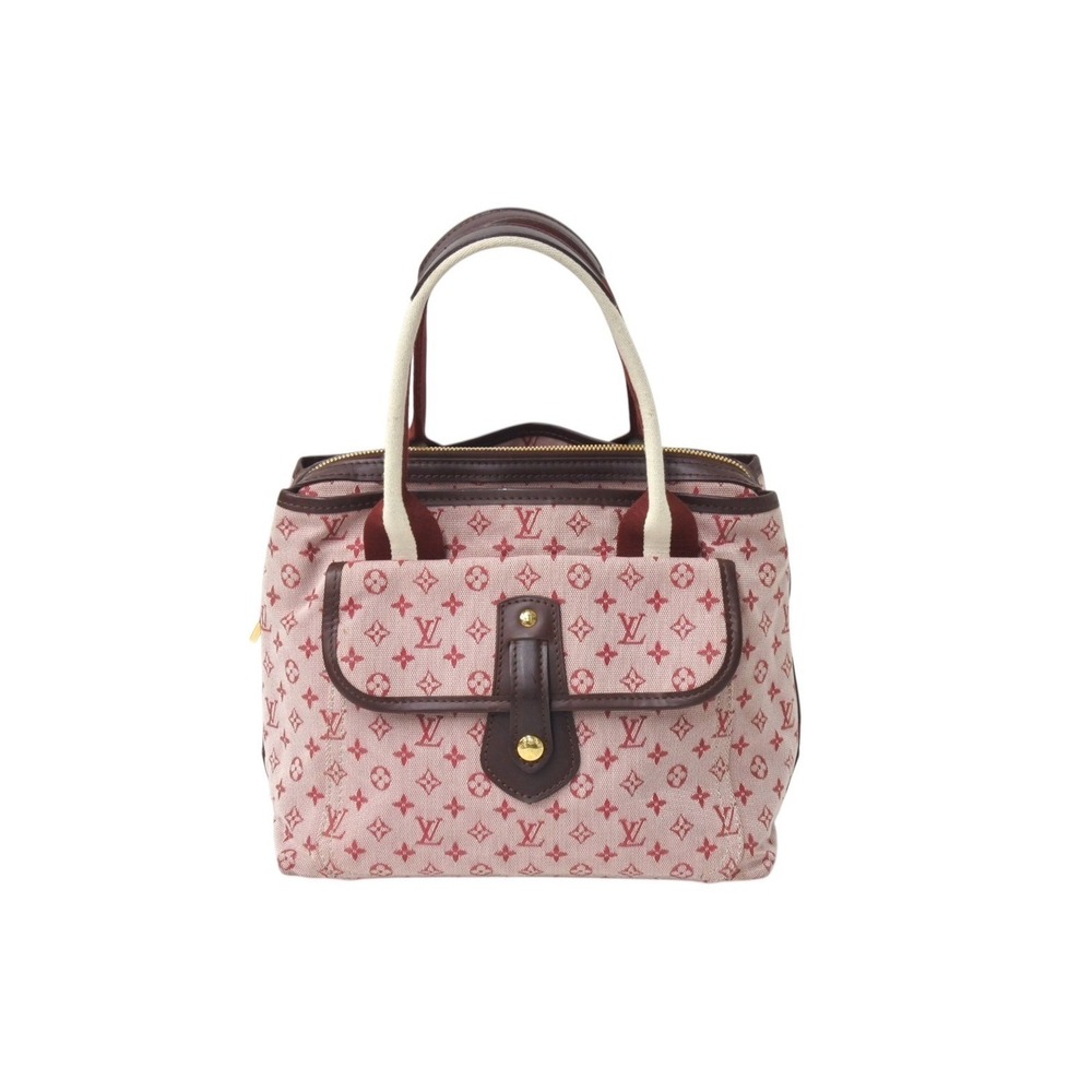 Louis Vuitton Handbag Mary Kate Sac Cherry Canvas Leather